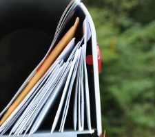 envelopes in a mailbox