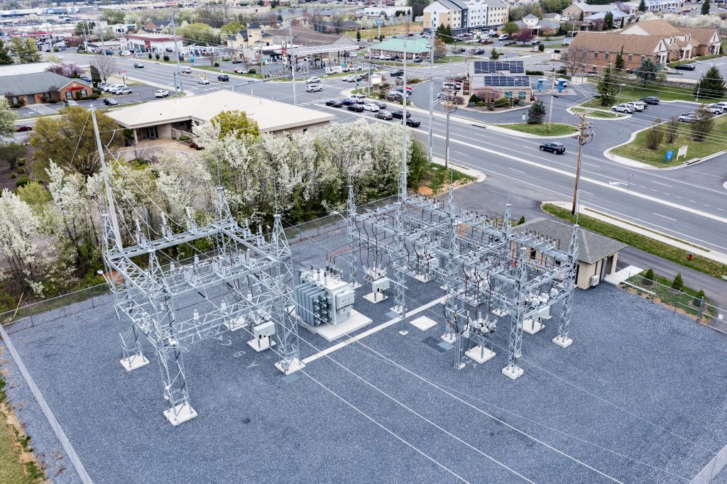 HEC's new Ridgeville Substation